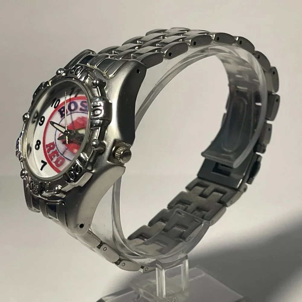 Boston Red Sox MLB Stainless-Steel Watch by Game Time !!!NEW!!! - Picture 3 of 6